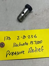 Kubota B7100 Tractor Engine Crankcase Relief Valve Assembly