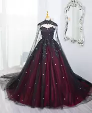 black and red wedding dresses for sale