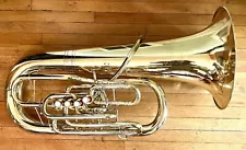 Very Nice Meinl Weston 45SLP Tuba with Miraphone Gig Bag/Case