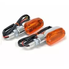 2FastMoto Chrome Turn Signals Dual Filament Fits Most Motorcycles 61-75667