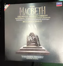 VERDI. MACBETH. 2LP Movie Score Libretto