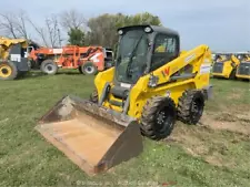 2019 Wacker Neuson SW24 Skid Steer Wheel Loader Cab A/C Aux Hyd Diesel bidadoo