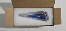 NEW Peak Pro Glass Hookah Attachment for Puffco Clear Glass with Blue Stem