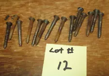 HOOSIER CABINET TOP SCREWS FOR MOUNTING THE FRONT FRAME TO CABINET LOT #12