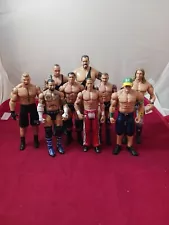 WWE Mattel Wrestling action figures lot CM Punk Big Show Cena JAKKS