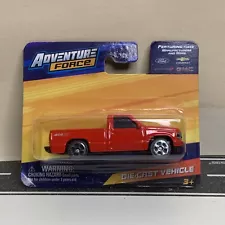 Maisto 1993 Chevy Chevrolet Silverado 454 SS V8 Pickup Truck 2-Door Red 1:64 NIP