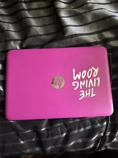 HOT PINK HP Stream 11.6in 32gb ssd Windows 10 LAPTOP WEBCAM BLUETOOTH