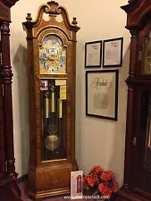 The Last Herschede Hall Clock Grandfather "The Clock" Documented Hand Signed NOS