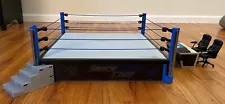 Mattel WWE SMACKDOWN MAIN EVENT REAL SCALE RING PLAYSET