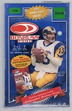 2000 DONRUSS FOOTBALL FACTORY SEALED RETAIL BOX **LOOK FOR TOM BRADY RC**