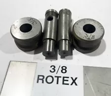 Rotex Turret Punch and Die Set - 3/8"