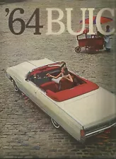 1964 Buick Sales Brochure w/ Electra, LeSabre, Wildcat, Skylark, Special models