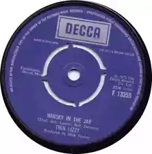 Thin Lizzy " Whisky In The Jar " 7" single