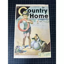 Vintage 1931 the country home magazine print ad