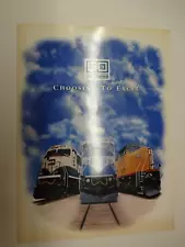 EMD/GM 1996 BROCHURE ON LOCOMOTIVE SALES