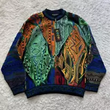 Tagged Hard To Find Coogi 3D Knit Multicolor