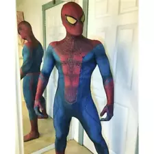 The Amazing Spider-Man Jumpsuit Cos Costume Spiderman Zentai Suit Bodysuit Tight