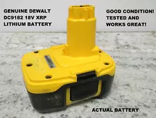 Genuine Dewalt 18V Volt XRP DC9182 Lithium-Ion 2.0Ah Battery *GOOD COND -TESTED*