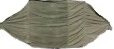 Military Shelter Half Of US Pup Tent, Used Good