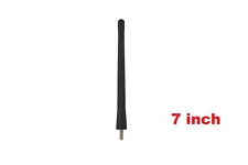 7" Short Black Antenna Mast Radio AM/FM for CHRYSLER SEBRING 1996-2000 Brand New (For: 1999 Chrysler Sebring)