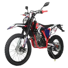 X-PRO Templar 250cc Dirt Pit Bike with All Lights 5-Speed Manual Transmission