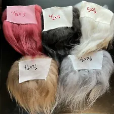 New ListingTroll Doll Replacement Hair. Icelandic Wool For Wigs. 5 Piece Earth Colors Lot.