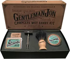 Safety Razor Shaving Kit | Vintage Wet Shave Grooming Set for Men