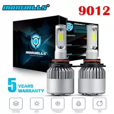 9012 LED Headlight Bulb 2000W for Nissan Maxima 2004-2007 High/Low Beam 300000LM (For: 2015 Dodge Durango Citadel)