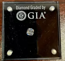 GIA Certified Natural Diamond 1.43 Carat. Cushion Cut, G, SI1. BEAUTIFUL!