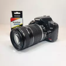 Canon Rebel XSi DSLR Camera w/ EF-S 55-250mm Lens + Bonus 32GB Micro Memory Card