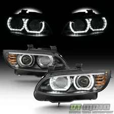 HID/Xenon 2007-2010 BMW E92 E93 328i 335i Coupe F32 Style LED 3D Halo Headlights (For: 2007 BMW 328i)