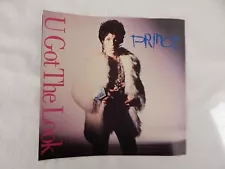 PRINCE "U Got The Look" PICTURE SLEEVE!! BRAND NEW!! ONLY NEW COPY ON eBAY!