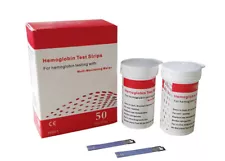 Accu Answer iSaw Blood Hemoglobin Test Strips HB01-50 strips for Meter LBM-01