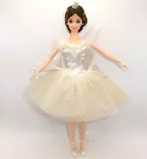 Swan Queen Barbie Ballerina Doll Swan Lake White Tutu No Box READ Smoke Smell