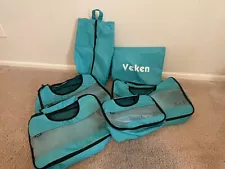 Veken 6 Set Packing Cubes for Suitcases, Travel Essentials for Carry on Luggage,