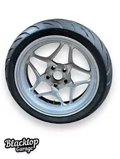 2005-2013 BMW R1200RT R1200ST R1200 RT ST R900RT Silver Back Rear Wheel & Tire