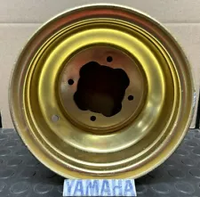 Genuine Yamaha Raptor Banhsee Warrior YFZ 4X115 Single Rear Alamite Gold Rim