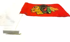 Chicago Blackhawks NHL 11x14 Window Mount 2-Sided Car Flag