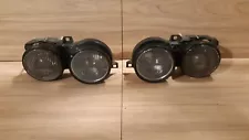 !!! VERY RARE !!! HELLA Black Headlights for BMW E30