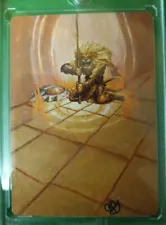 MTG FULL altered art hand painted Magic the Gathered card