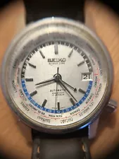 1964 Seiko World Time Watch, Vintage, Tokyo Olympics, Original, 6217-7000