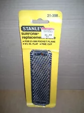 VTG. Stanley 21-398 5-1/2-Inch Surform Pocket Fine Cut Replacement Blade. NOS