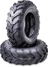 2 ATV Tires 22x7-11 22x7x11 6PR for Honda Recon 250 Suzuki Ozark 250 Mud