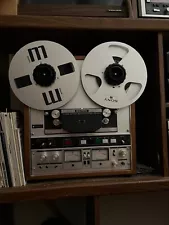 sony tc-850 reel-to-reel tape recorder vintage three motor servocontrol