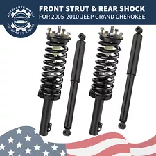 Front Struts + Rear Shocks For 2006-2010 Jeep Commander 2005-2010 Grand Cherokee