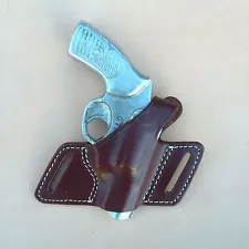 Ruger. SP 101 w/ hammer Leather Holster for all barrel lengths #2037