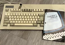 KB101 by Key Tronic Keyboard for pc,xt,at Rare Vintage (VERY NICE!) W Manual IBM