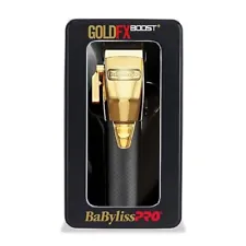 New Babyliss Pro Gold FX870GBP Cordless Clipper 100-240 Volts 50-60 Hz