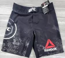 Reebok Men's UFC Fight Night Octagon Shorts Black Size 31