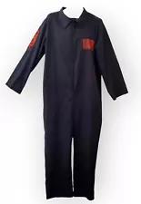 Rubies Slipknot Orchestra Jumpsuit Coveralls Licenced Costume Size L Metal Black